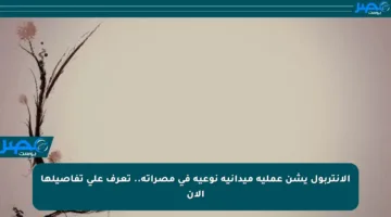 الإنتربول يشن عملية ميدانية نوعية في مصراتة.. تعرف على تفاصيلها الآن
